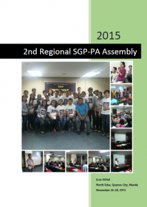 Book Cover: 2015 2nd Regional SGP – PA Assembly